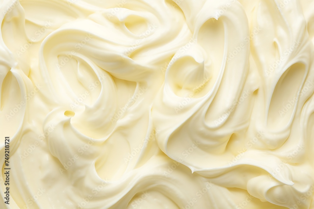 close up of mayonnaise cream texture as background close up of mayonnaise cream texture as background