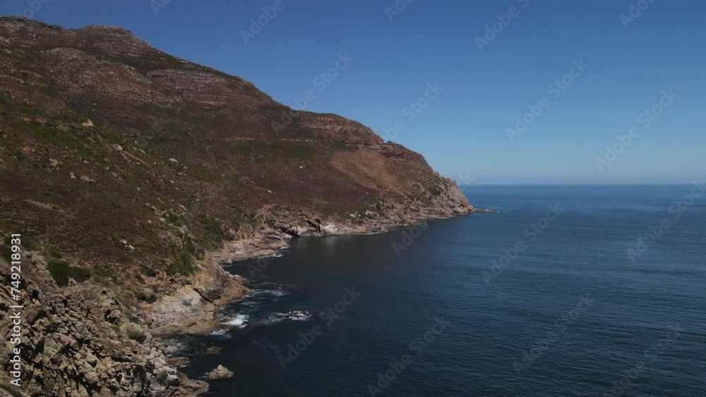 South African Chapman Peak Drive from Top and along the coast South African Chapman Peak Drive from Top and along the coast