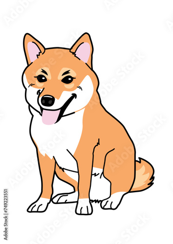 柴犬 イラスト