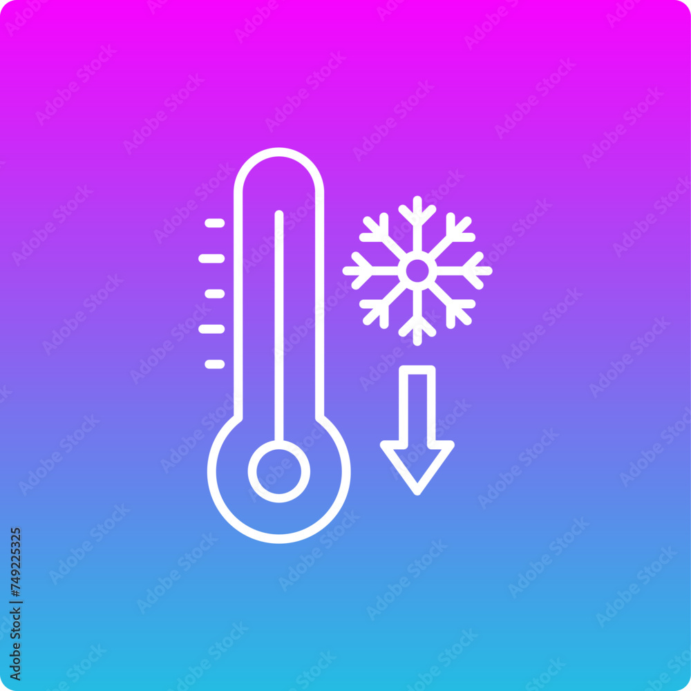 Low Temperature Icon Low Temperature Icon