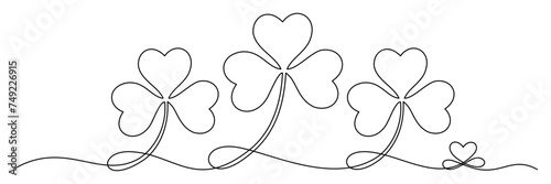 clover outline