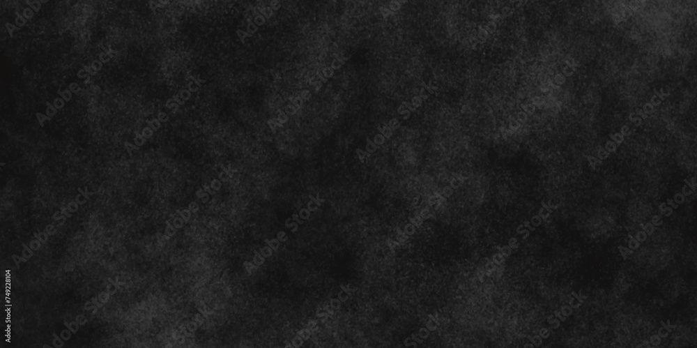 Abstract black and gray texture background with black wall texture design. dark concrete or cement floor old black with elegant vintage paper texture Design. scary dark texture of old paper parchment 