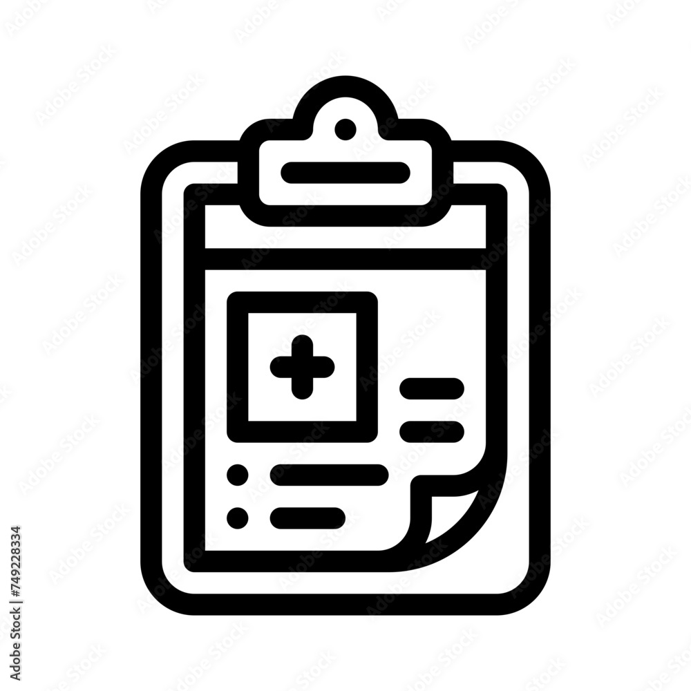 clipboard line icon clipboard line icon