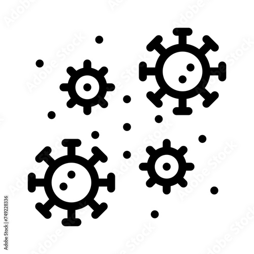 allergen line icon