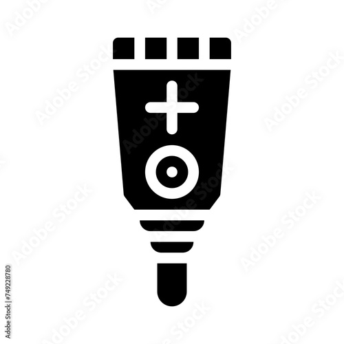 antihistamine cream glyph icon