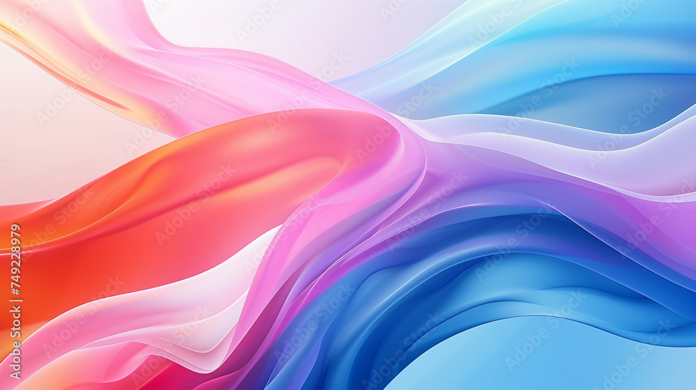 abstract 3D wavy background. abstract 3D wavy background.