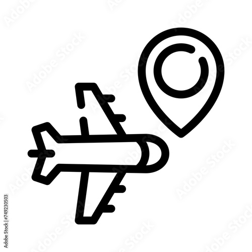 tracker line icon