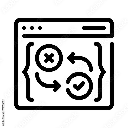 exception line icon