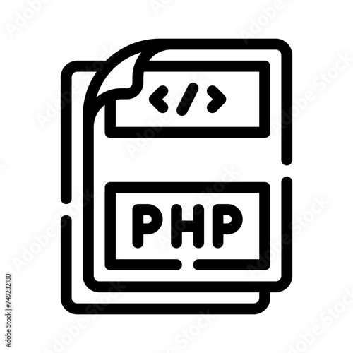 php line icon