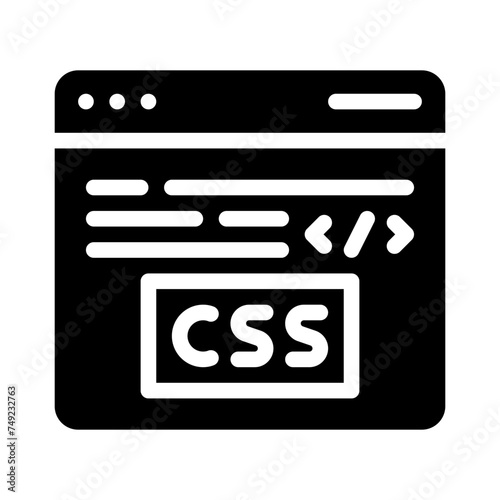 css glyph icon