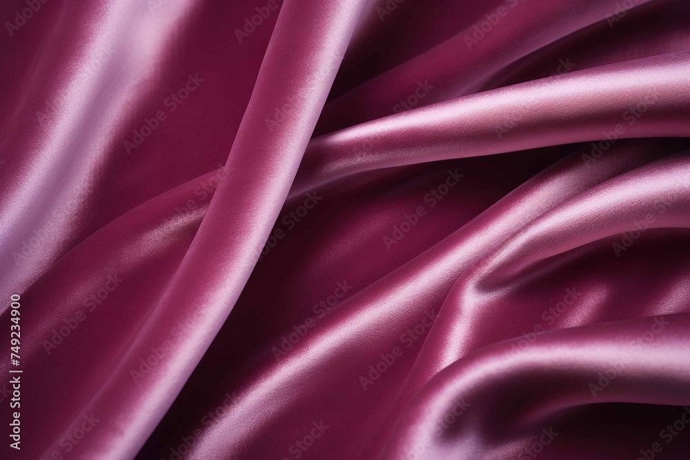 Fototapeta premium Velvet fabric close-up with light play 