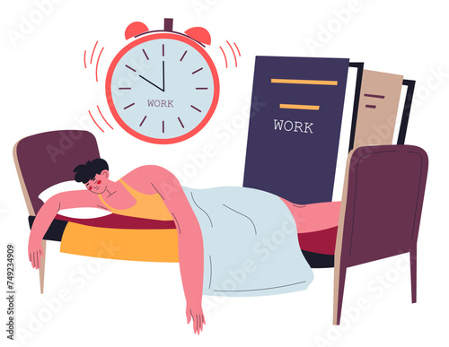 Procrastination and exhaustion, sleep addiction
