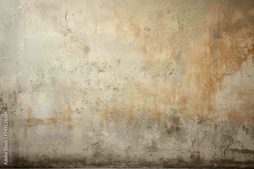Water-stained texture on a basement wall  photo