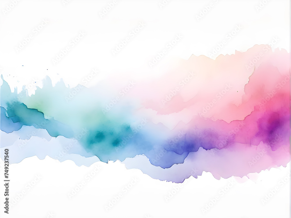 watercolor hand painted background