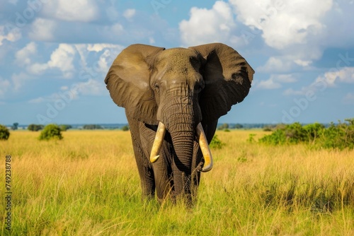 Savannah elephant Largest land animal © Julia Jones