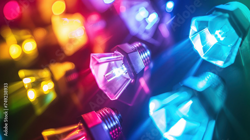 Arrangement of LED Light Bulbs