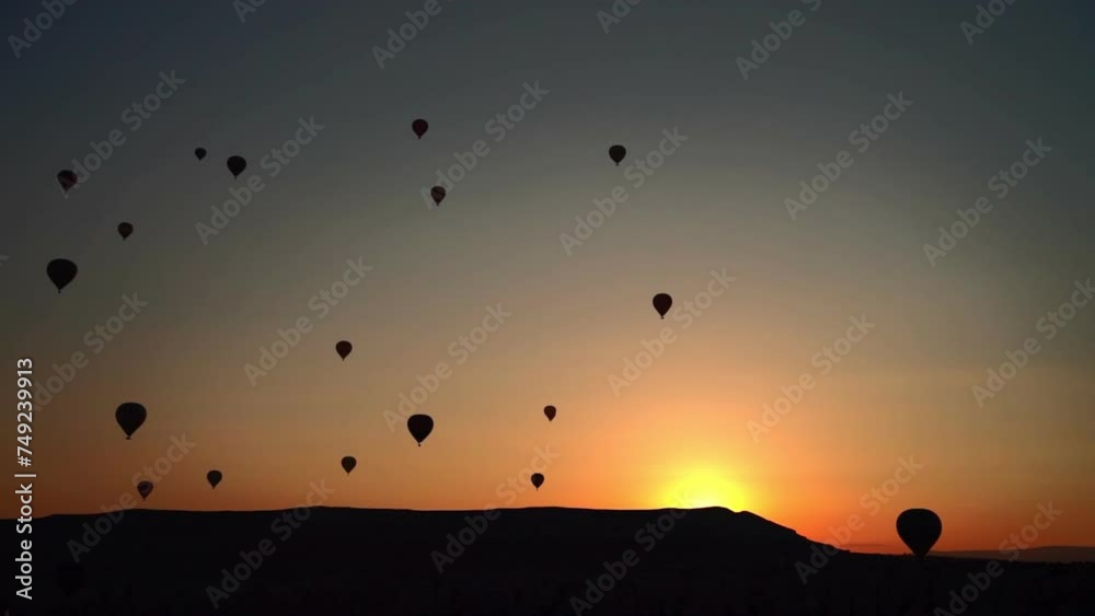 Turkiye, Cappadocia - 2th Sep 2023 hot air balloons Turkiye, Cappadocia - 2th Sep 2023 hot air balloons