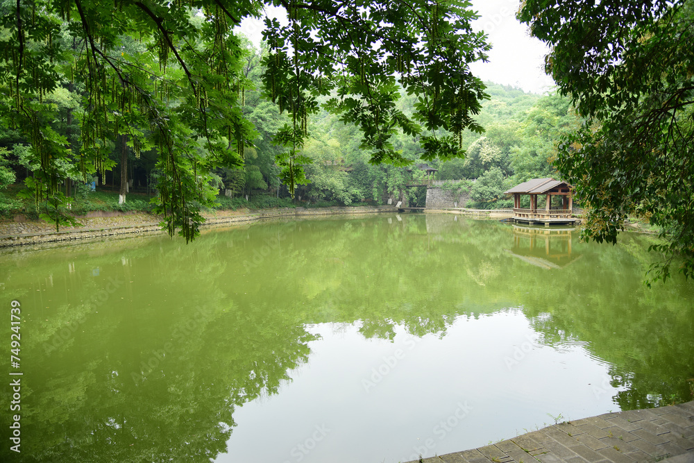 Shanjuan Cave Scenic Area, Yixing City, Wuxi City, Jiangsu Province, China Shanjuan Cave Scenic Area, Yixing City, Wuxi City, Jiangsu Province, China