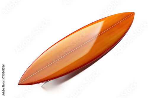 Surfboard isolated on transparent background
