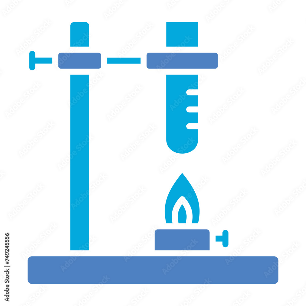 Obraz premium Lab Burner Icon