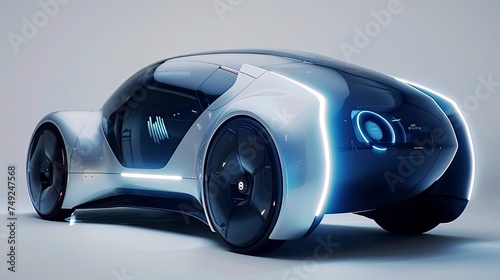 Future technology EV Car