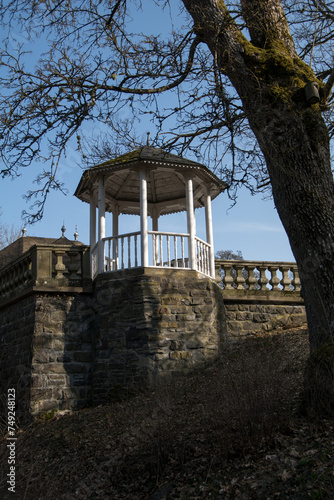 Tiny pavilion at the palais in the german city called Bad Berleburg photo