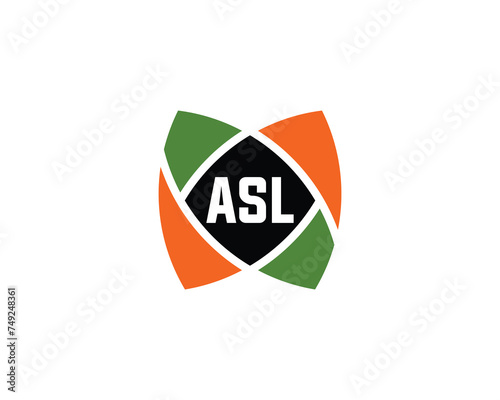 ASL logo design vector template Free Download ASL logo design vector template - GFXLoad