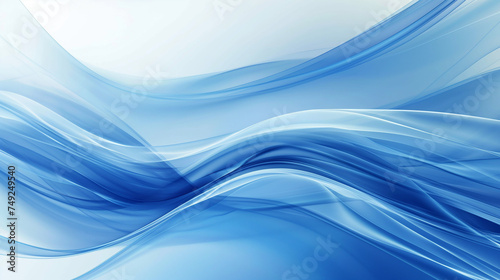 abstract 3D wavy background. © Butt _Ai