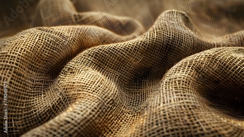sackcloth woven jute burlap fabric cloth textile texture pattern background