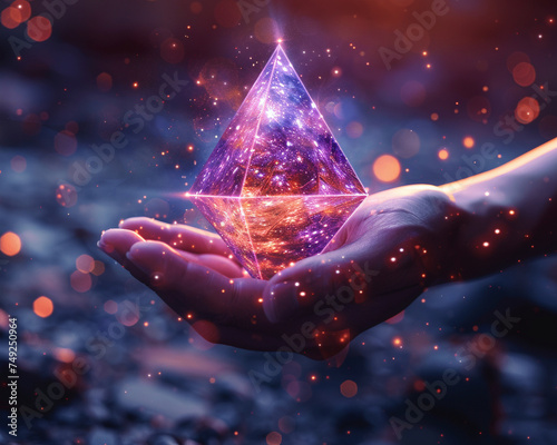 Ethereal blockchain ceremonies warlocks and tech mages merging magic and digital realms