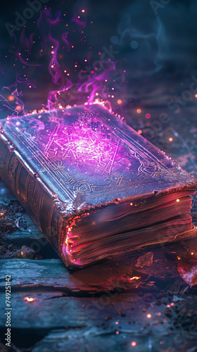 A warlocks grimoire filled with blockchain enchantments becomes the key to solving a cyber mystery