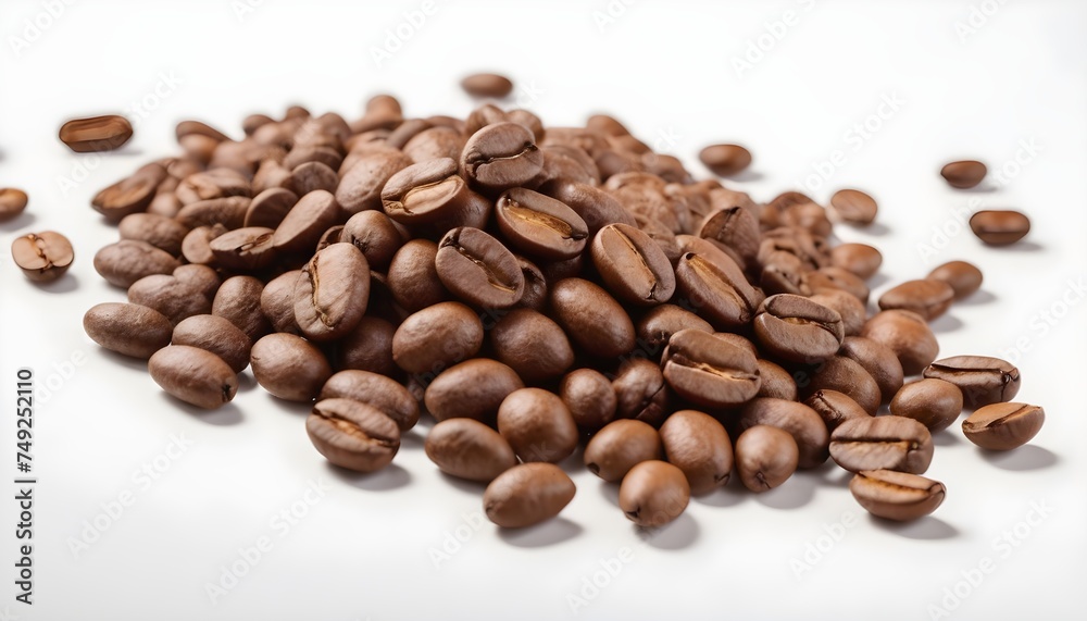Close up of a pile of coffee beans Close up of a pile of coffee beans