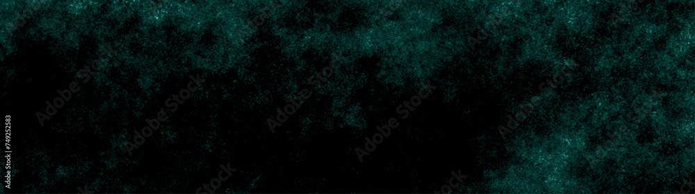 abstract dark background old concrete wall with light green paper textrue. grunge cement wall texture in dark tone. vector art, smoke cloud, space view illustration, marble wall, galaxy view. 