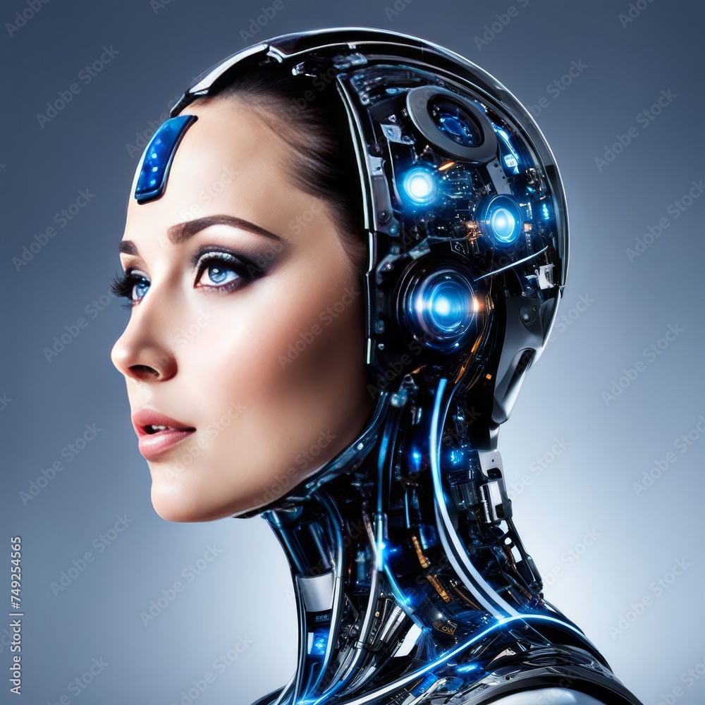 Robot woman Robot woman