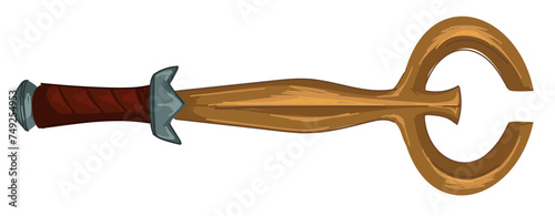 Ancient maya sword, old history and civilization