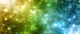 Colorful Background With Stars and Sparkles
