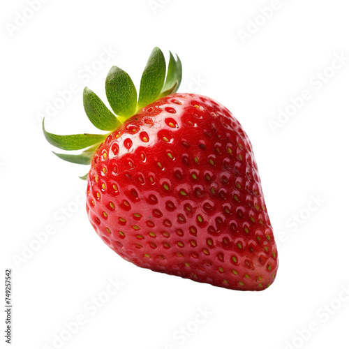 Strawberry isolated on transparent background
