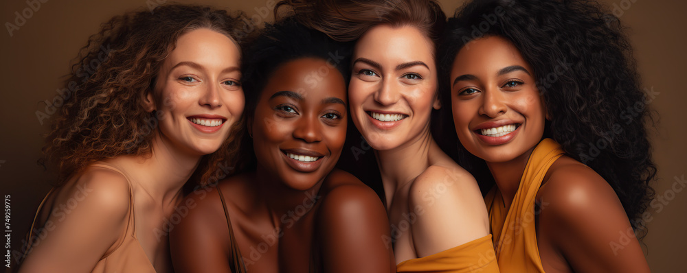Group of Women Posing for a Picture Group of Women Posing for a Picture