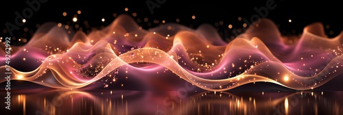 Abstract Beige Art Gold Pink Background, with lights, light black and yellow, Background HD, Illustrations