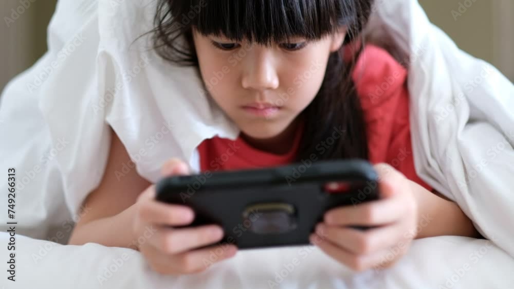 kid is addicted to tablet, little girl playing smartphone, kid use telephone, watching cartoon
kid is addicted to tablet, little girl playing smartphone, kid use telephone, watching cartoon