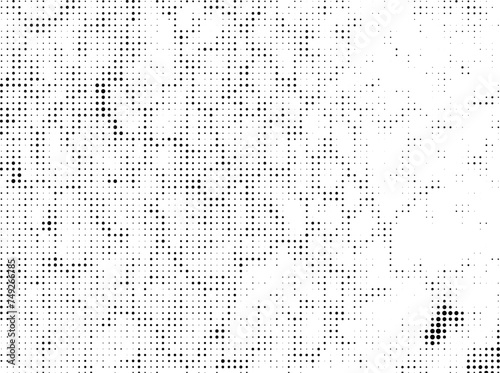 vintage halftone dot and square seamless pattern, a black and white halftone pattern with a white background, a black and white halftone pattern with dots with grunge effect, a black and white dot