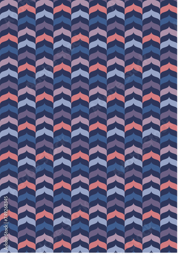 Colorful Seamless Pattern Background Illustration