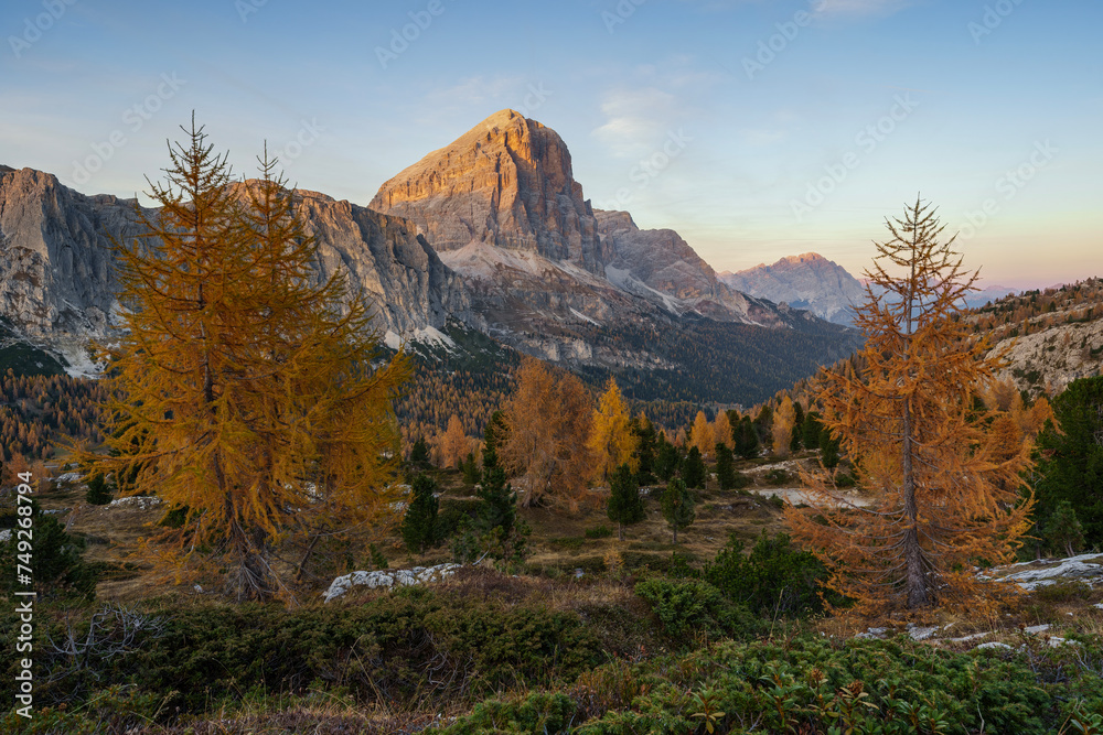 Herbststimmung am Lago Limides