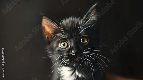 portrait of kitten © UsamaR