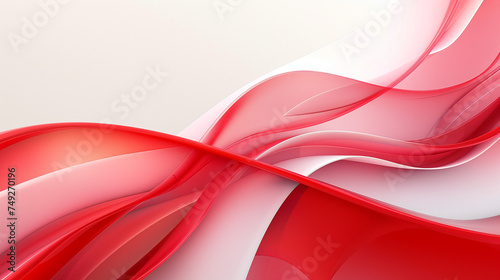 Abstract 3D wavy background. © Butt _Ai