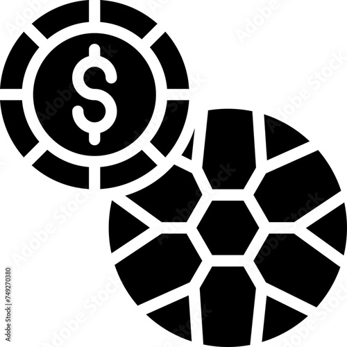 Betting Vector Glyph Icon