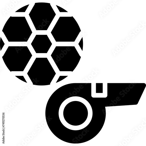 Whistle Vector Glyph Icon