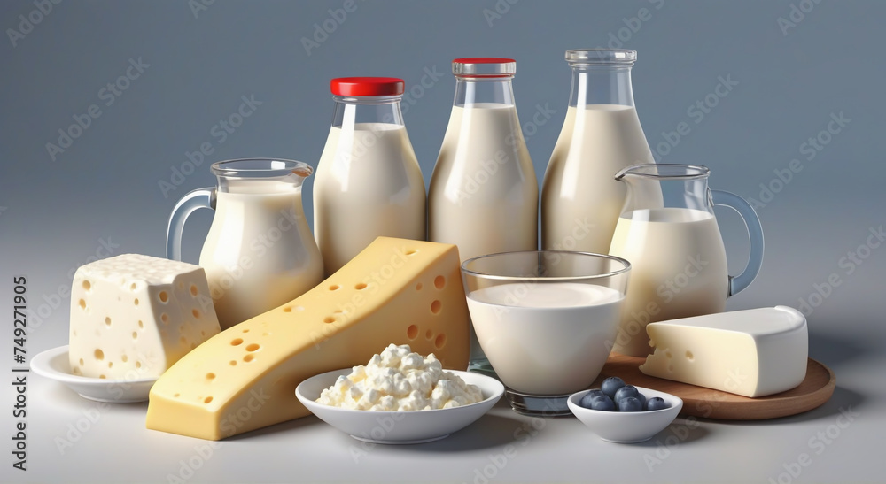 dairy products and cheese dairy products and cheese