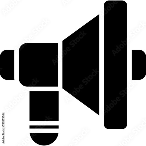 Protest Vector Glyph Icon