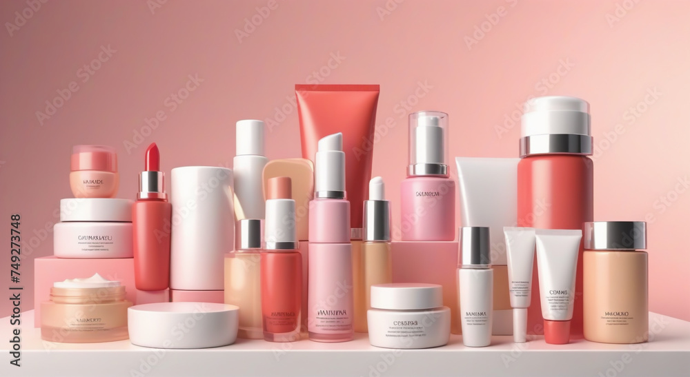 nail polish and lipstick